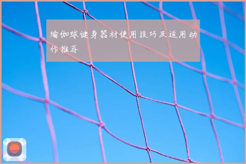 瑜伽球健身器材使用技巧及适用动作推荐