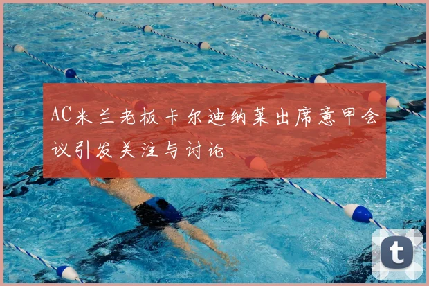 AC米兰老板卡尔迪纳莱出席意甲会议引发关注与讨论